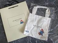 Jo Malone London Joint Name Paddington Bear Canvas Bag Canvas Bag with Limited Ribbon