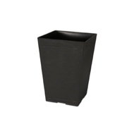 URBANFARM.MY - FELTON Square Flower Pot Black 2453 Pasu Bunga dan Sayur
