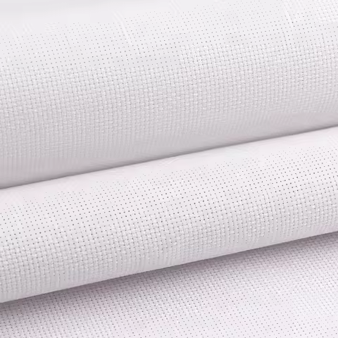 Top Quality 14ST 14CT White Color Embroidery Fabric Cross Stitch Canvas Aida Cloth