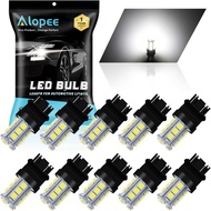 Alopee Non Polarity 10 Pack 4114 Led Daytime Running Light White T25 4114 Led Bulb DC 12V untuk 3156