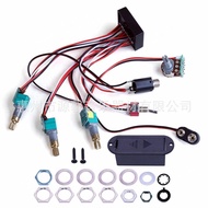 Yuanxin 4-Segment Electric Bass Pickup Online Model EQ-B16T Electric Guitar Musical Instrument Confi