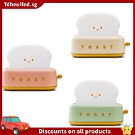 [In Stock]Toast Night Light  Desktop Light Children'S Night Light Cute Bedroom Bedside Lamp