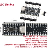 10Pcs/1pc CH32V003 Development Board Minimum System Core Board RISC-V 32-bit CH32V003F4P6 Chip Micro