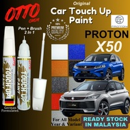 [PROTON X50] Original Touch Up Paint🌈OTTO Touch Up Paint Pen+Brush 2in1✏️~Scratch repair, calar