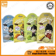 Dragon Beard Candy w/ Double Filling 120g/box (6 PCS) 龙须糖 120g [ 4 Flavours - Original / Mint / Green Tea / Durian ]