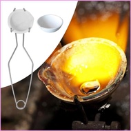 INF Quartz Crucible Set Jewelry Making Tool Quartz Crucible Bowl Metal Molding Supplies Crucible Dis