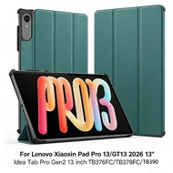 New Smart PU Leather Tablet Case for Lenovo Xiaoxin Pad Pro GT13 Idea Tab Gen2 13 Inch 2026 TB376FC/