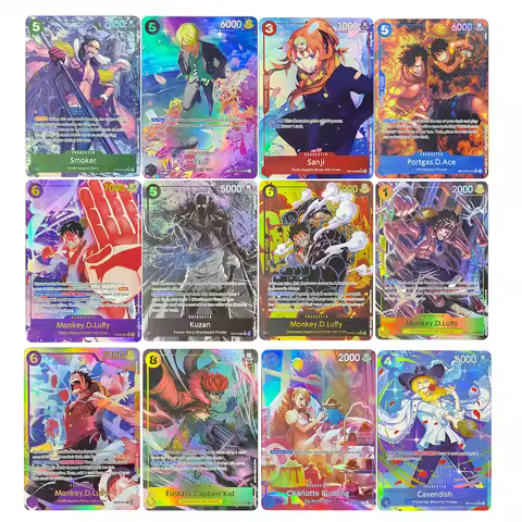 OPCG Character Card Proxy Textured Card Parallel KuzanLuffy Cavendish Pudding Zoro Flampe Ace Law TC