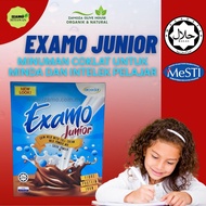 EXAMO JUNIOR Bercoklat Pelajar Intelek Minda Zat Besi Memberi Tenaga Tulang Gigi Kuat Cergas PintarQ
