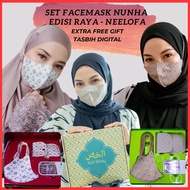 FACE MASK NUNHA EDISI RAYA - NEALOFAR