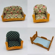 New Product Genuine Bulk Goods Simulation Furniture Length Sofa Bunk Bed Model Doll Accessories Play