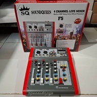 Soundqueen F5 4 Channel Delay Echo Mini Mixer