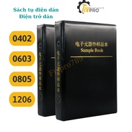 SMD 0402 0603 0805 1206 paste capacitor Combo with full common value