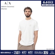 Armani Exchange เสื้อยืดผู้ชาย รุ่น XM000546-AF10361-U0009 - สีออฟไวท์