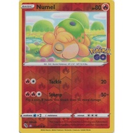 * Ditto (Numel) / 013/078 / Common Reverse Holo Unpeeled / Pokemon Go Pokemon Trading Card Game PTCG