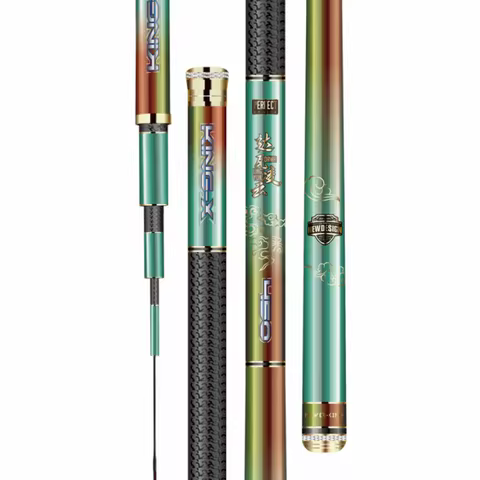 ZZ269 Fishing Rod King-X Carbonfiber 2.7m 3.6m 3.9m 4.5m 4.8m 5.4m 5.7m 6.3m 7.2m 8.1m 9m
