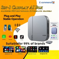 Carplay AI Box Car AI Box Allwinner H618 Chip Wireless Carplay Adapter Android 13 Box+Netflix YouTub