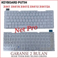 Asus X441M X441MA X441UV X441UB X441B X441BA WHITE Laptop Keyboard -NPRO
