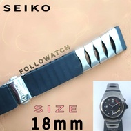 Strap Karet Bracelet Seiko Kinetic Size 18mm