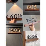 Customised Unit Sign door sign/unit number signage Customised Door Unit House Numbers Plaques Unit N