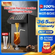 ZZUOM Fructose machine 7L automatic commercial fructose syrup dispenser stainless steel 16-button mi