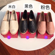 Hot Sale tory burch Women's Fashion Sheepskin Electric Embroidered shoes