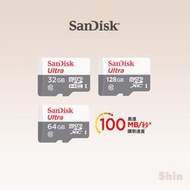 【免運】記憶卡 高速記憶卡 【SanDisk】100MBs Ultra microSD記憶卡 UHS-I