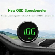 Car Hud Display HUD Car OBD Instrument Speed Fuel Consumption Water Temperature Voltage Multi-Functi
