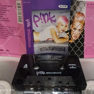 Pink cassette tape _ missundeztood