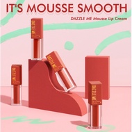 Dazzle ME Mousse Lip Cream | Silky Lipstick Moisturizing Lip Care Reduce Lip Wrinkles BPOM