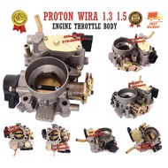 WIRA SATRIA 1.3 1.5 1.6 1.8 THROTTLE BODY MMC RECOND BARU 4G13 4G15 4G92 4G93 SINGLE CAM SOHC (FREE 