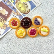 【Shipment Within 24 Hours‌】 Cute French Tart Magnet Mini Simulated Bread Fridge Magnet Baking Memo D