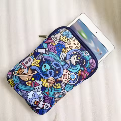 Tablet Sleeve case(14cm X 22cm)For Barnes & Noble NOOK 9 9'' ereader Ebook Universale pouch Soft Plu