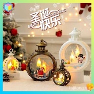 【In stock】christmas gift ideas christmas decoration 2023 Christmas ornaments, luminous gifts, round night lights, children's Christmas Eve, windows, retro vibes, tabletop ornaments