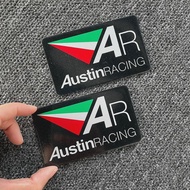 For Austin Racing Exhaust Stickers Motorcycle accessories Escape Kawasaki Honda Suzuki BMW KTM CFMOT