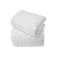 ปลอกผ้านวม ลายริ้ว KASSA HOTEL รุ่น 250T ขนาด 70 x 90 + 10 นิ้ว สีขาว