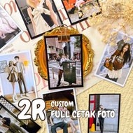 MINIMAL (NO MINIMUM ORDER) 2R photo printing, black photo printing, black photo printing vintage pho