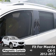 Car Window Shades For Mazda CX-5 CX5 KE 2012-2017  Car Sunshade Front Windshield Frame Curtain Rear 