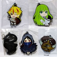 Fate Strange Fake Capsule Rubber Mascot - Richard I Enkidu/ Pale Rider/ No Name Assasin/ Huwawa/