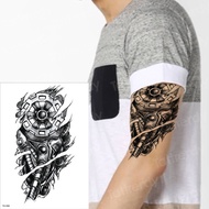 mechanical tattoos temporary tattoo waterproof machine tatoo halloween sex robot tattoo boys men