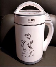 9成新-川黔寶＜＜多功能豆漿機＞＞家用---全自動可整五谷，米糊，綠豆沙，蔬果清洗----- 可面交可順豐到付, 有心人，可議價