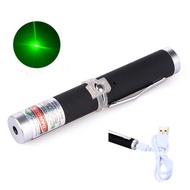 Mini Usb711 Rechargeable Green Laser Pointer Laserpointerpen Red Light for Sale