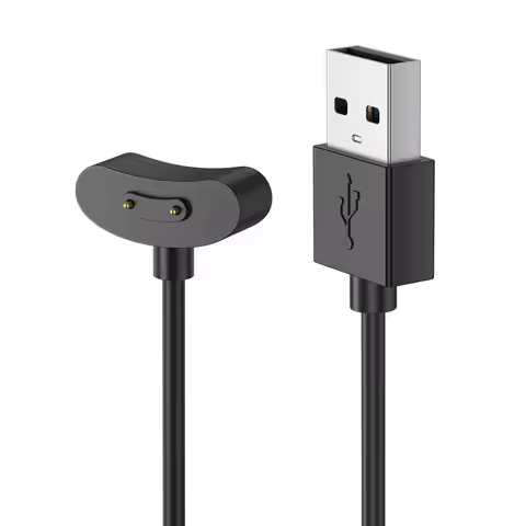 100CM USB Watch Charger For Ticwatch Pro 5/TicWatch E3/Pro 3/Pro 3 Lite Charging Cable Cord Holder S