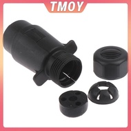 TMOY 12V 7 Way Round Standard European Car Plug Connector 7 Pin Socket Plugs Trailers TMOY
