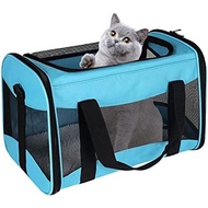 Pet Carrier for Cats & Dogs (Medium/Small) - Portable, Foldable, Travel-Friendly, Green - Up to 6.8k