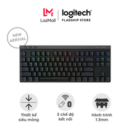 Bàn phím Gaming không dây Low profile Logitech G515 LIGHTSPEED TKL - GHTSYNC RGB Thiết kế Tenkeyless