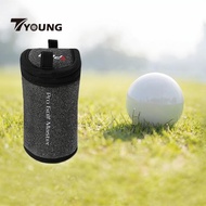 [In Stock] Golf Ball Carrying Case, Small Golf Ball Bag, Universal Golf Ball Storage Bag, Holds Two Balls, Portable Golfer Gift