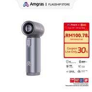 Amgras MetaHeld Fan UltraS Ultra-high speed turbo handheld fan portable 100-speed long battery life 