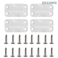 PINCHMY 4Pcs/Set Cooler Hinges, High Intensity Rectangular Cooler Hinge Replacement, With Screws PP 