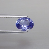 พลอย แทนซาไนท์ ธรรมชาติ แท้ ( Natural Tanzanite ) หนัก 1.17 กะรัต